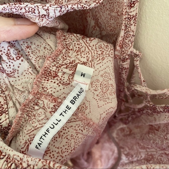 faithfull The Brand Rompers Sz Medium - Picture 5 of 6